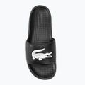 Klapki męskie Lacoste Serve Slide 1.0 black/white 5