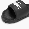 Klapki męskie Lacoste Serve Slide 1.0 black/white 7
