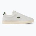 Buty męskie Lacoste Carnaby Piquee Textile Heel Pop white/green 2