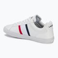 Buty męskie Lacoste Lerond Pro white/navy/red 3
