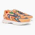 Buty męskie Lacoste L003 Neo Contrasted Textile orange/navy 8