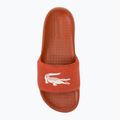 Klapki męskie Lacoste 47CMA0013 dark orange/dark orange 5