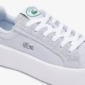 Buty damskie Lacoste Carnaby Platform Lite Textile light blue/white 8