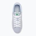 Buty damskie Lacoste Carnaby Platform Lite Textile light blue/white 5