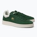 Buty męskie Lacoste Baseshot Premium Leather dark green/off white 9