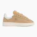 Buty męskie Lacoste Baseshot Premium Leather light brown/off white 2