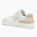 Buty damskie Lacoste L002 Evo Monograms white/light brown 3