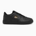 Buty damskie Lacoste Court Ace Leather black/gold