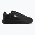 Buty damskie Lacoste Court Ace Leather black/gold 2