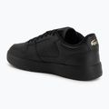 Buty damskie Lacoste Court Ace Leather black/gold 3