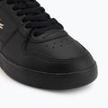 Buty damskie Lacoste Court Ace Leather black/gold 7
