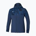 Kurtka męska Mizuno Paris Athlete Hooded pageant blue