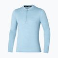 Longsleeve do biegania męski Mizuno Impulse Core Half Zip glacier lake