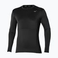 Longsleeve do biegania męski Mizuno Thermal Charge Breath Thermo black