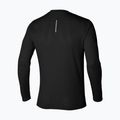 Longsleeve do biegania męski Mizuno Dryaeroflow Half Zip black 2