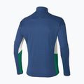 Longsleeve do biegania męski Mizuno Hybrid estate blue 2