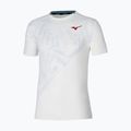 Koszulka tenisowa męska Mizuno Mugen Shadow Graphic Tee white