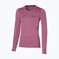 Longsleeve damski Mizuno Impulse Core Tee violet quartz