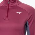 Bluza do biegania damska Mizuno Warmalite Half Zip violet quartz 3