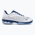 Buty do tenisa damskie Mizuno Wave Exceed Light 2 CC white/ bellwether blue/ bel air blue 2