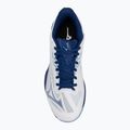 Buty do tenisa damskie Mizuno Wave Exceed Light 2 CC white/ bellwether blue/ bel air blue 5