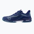 Buty do tenisa męskie Mizuno Wave Exceed Tour 6 CC bellwether blue/ white/ fjord blue 8