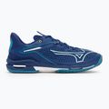 Buty do tenisa męskie Mizuno Wave Exceed Tour 6 CC bellwether blue/ white/ fjord blue 2