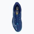 Buty do tenisa męskie Mizuno Wave Exceed Tour 6 CC bellwether blue/ white/ fjord blue 5
