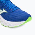 Buty do biegania męskie Mizuno Wave Sky 8 reflex blue c/white/green geck 7