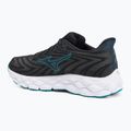 Buty do biegania męskie Mizuno Wave Sky 8 black/black/ enamel blue 3