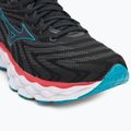 Buty do biegania męskie Mizuno Wave Sky 8 black/black/ enamel blue 7