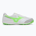Buty piłkarskie męskie Mizuno Morelia Sala Pro TF white/neon green/galaxy silver 2