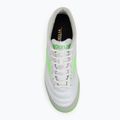 Buty piłkarskie męskie Mizuno Morelia Sala Pro TF white/neon green/galaxy silver 5