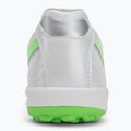 Buty piłkarskie męskie Mizuno Morelia Sala Pro TF white/neon green/galaxy silver 6
