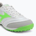Buty piłkarskie męskie Mizuno Morelia Sala Pro TF white/neon green/galaxy silver 7