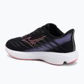 Buty do biegania dziecięce Mizuno Enerzy Rider Jr black/camelliarose/ paisleypurple 3