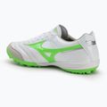 Buty piłkarskie Mizuno Morelia Sala Elite TF white/neon green/galaxy silver 3