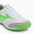 Buty piłkarskie Mizuno Morelia Sala Elite TF white/neon green/galaxy silver 7