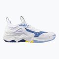 Buty do siatkówki Mizuno Wave Momentum 3 white/bellwether blue/bel air blue 8