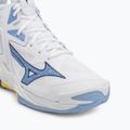 Buty do siatkówki Mizuno Wave Momentum 3 Mid white/bellwether blue/belairblu 7