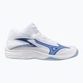 Buty do siatkówki Mizuno Thunder Blade Z Mid white/bellwether blue/bel air blue