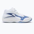 Buty do siatkówki Mizuno Thunder Blade Z Mid white/bellwether blue/bel air blue 2