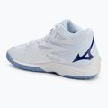 Buty do siatkówki Mizuno Thunder Blade Z Mid white/bellwether blue/bel air blue 3