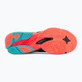 Buty do siatkówki Mizuno Wave Lightning Z8 Mid black/neon flame/peacock blue 4
