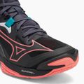 Buty do siatkówki Mizuno Wave Lightning Z8 Mid black/neon flame/peacock blue 7