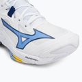 Buty do siatkówki Mizuno Wave Lightning Z8 Mid white/bellwether blue/bel air blue 7