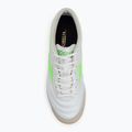 Buty piłkarskie męskie Mizuno Morelia Sala Pro IN white/neon green/galaxy silver 5