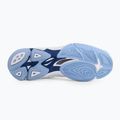 Buty do siatkówki Mizuno Wave Voltage 2 Mid white/bellwether blue/bel air blue 4