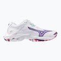 Buty do siatkówki damskie Mizuno Wave Lightning Z8 white/violet indigo/camelliaros 8