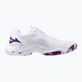 Buty do siatkówki damskie Mizuno Wave Lightning Z8 white/violet indigo/camelliaros 9